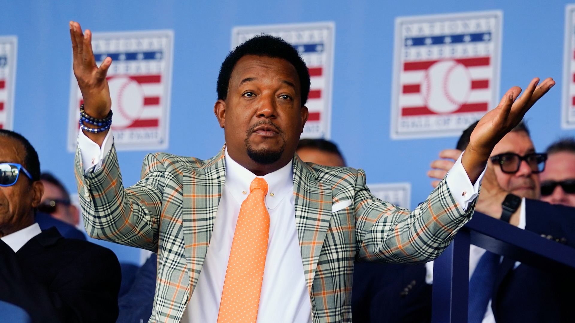 Retired MLB pitcher Pedro Martinez