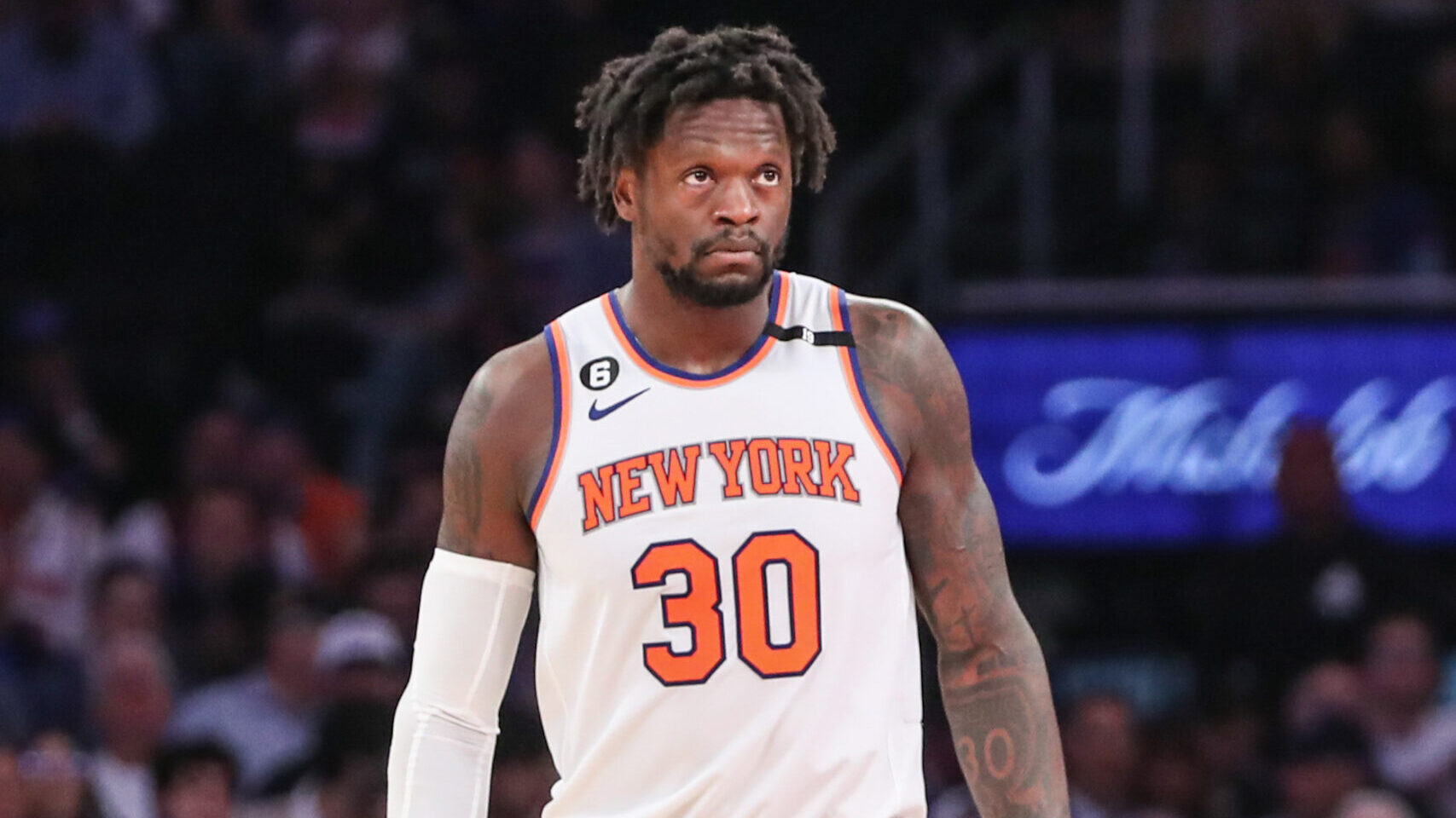 NBA: Playoffs-Miami Heat at New York Knicks