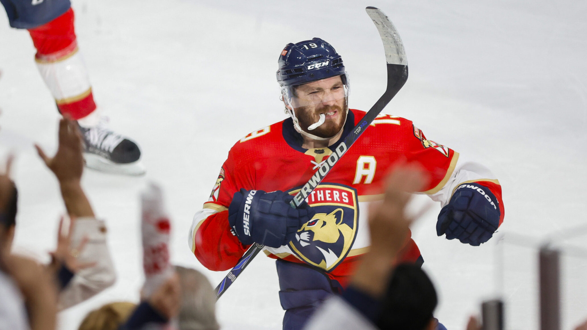 NHL: Stanley Cup Playoffs-Carolina Hurricanes at Florida Panthers