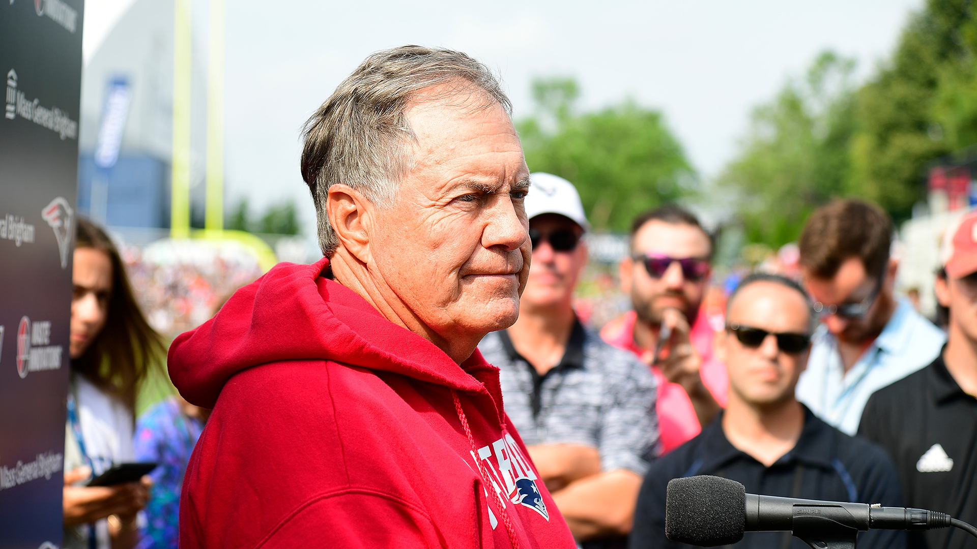 New England Patriots head coach Bill Belichick