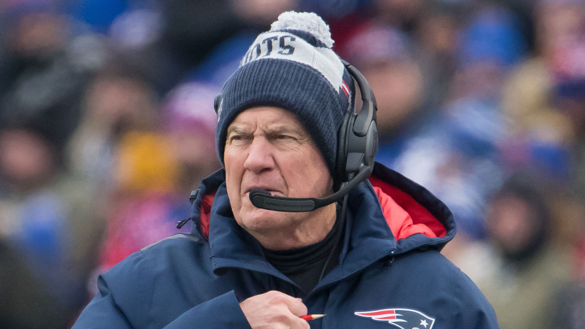 New England Patriots head coach Bill Belichick