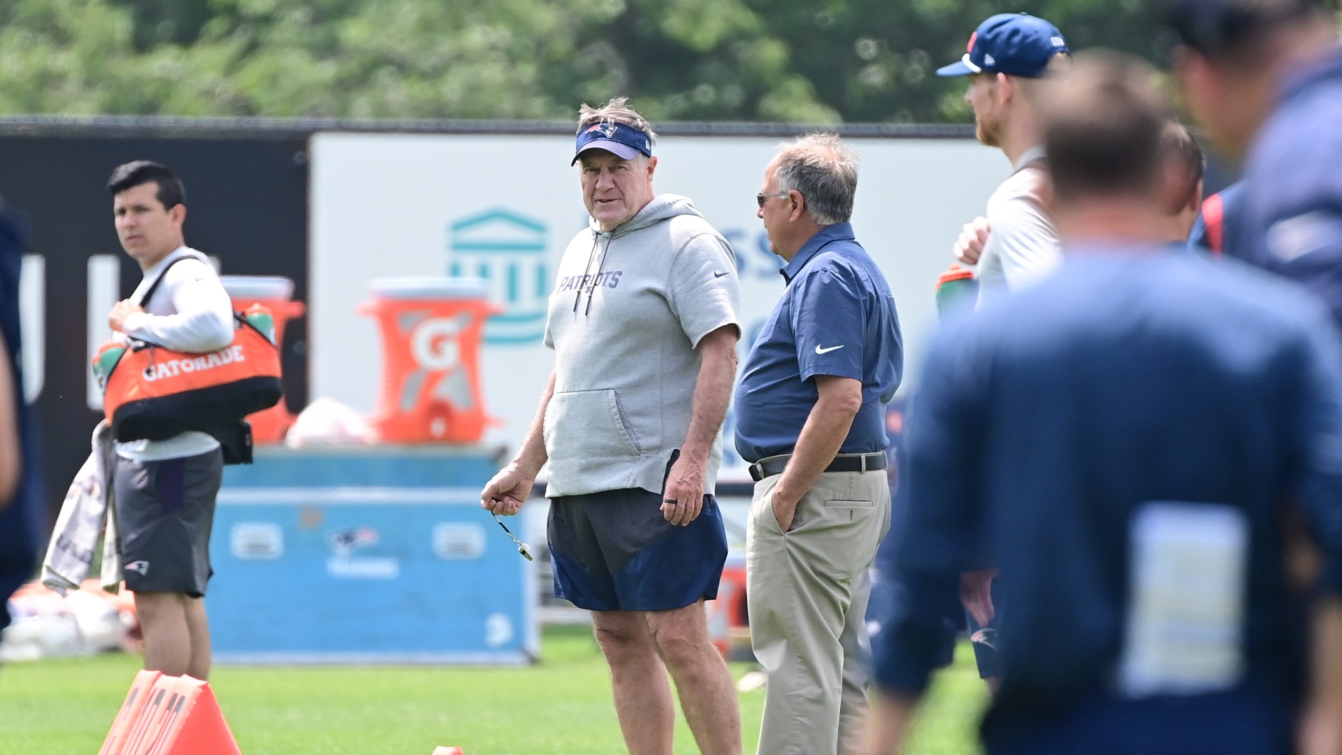 New England Patriots head coach Bill Belichick