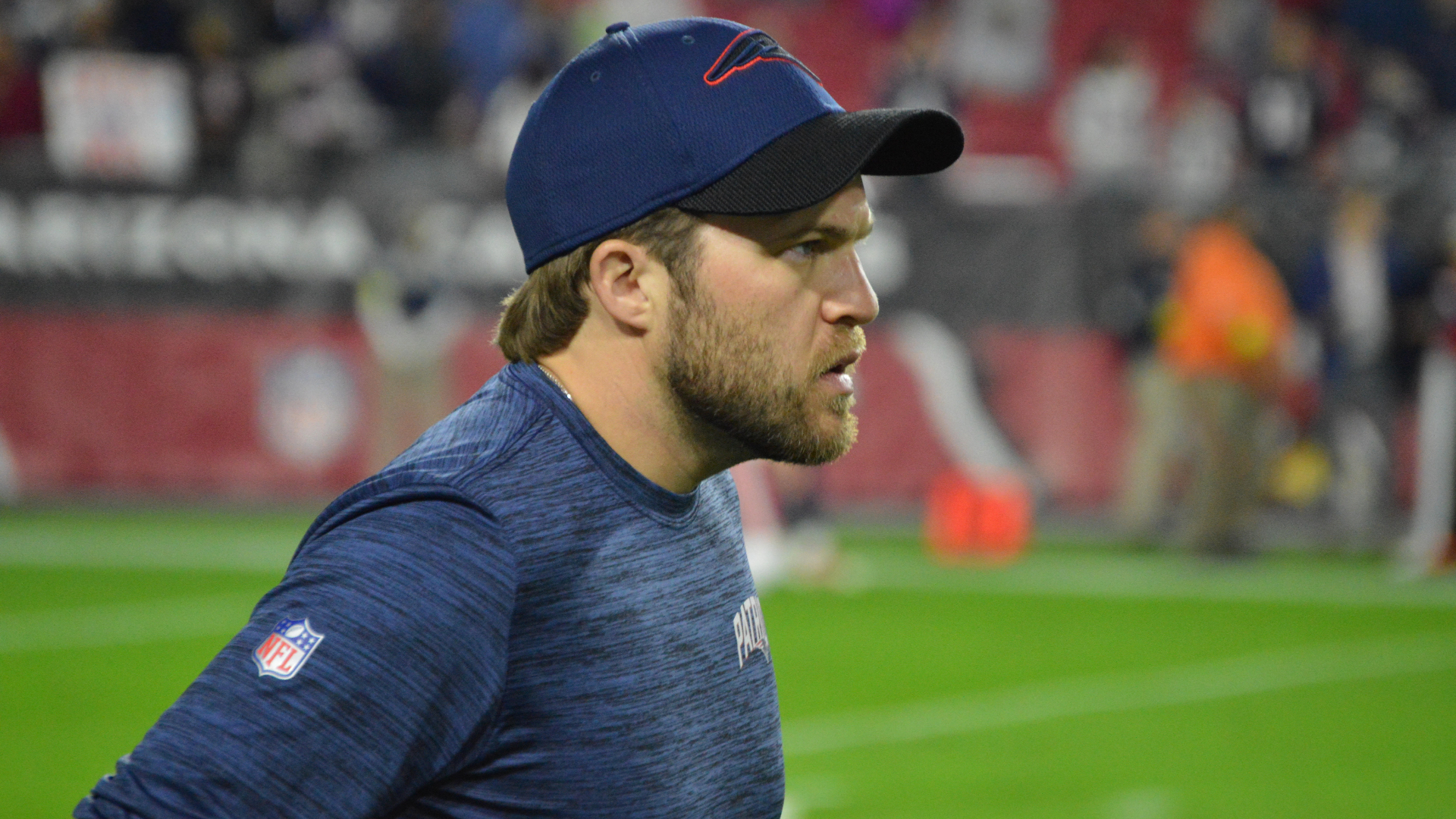 New England Patriots safeties coach Brian Belichick