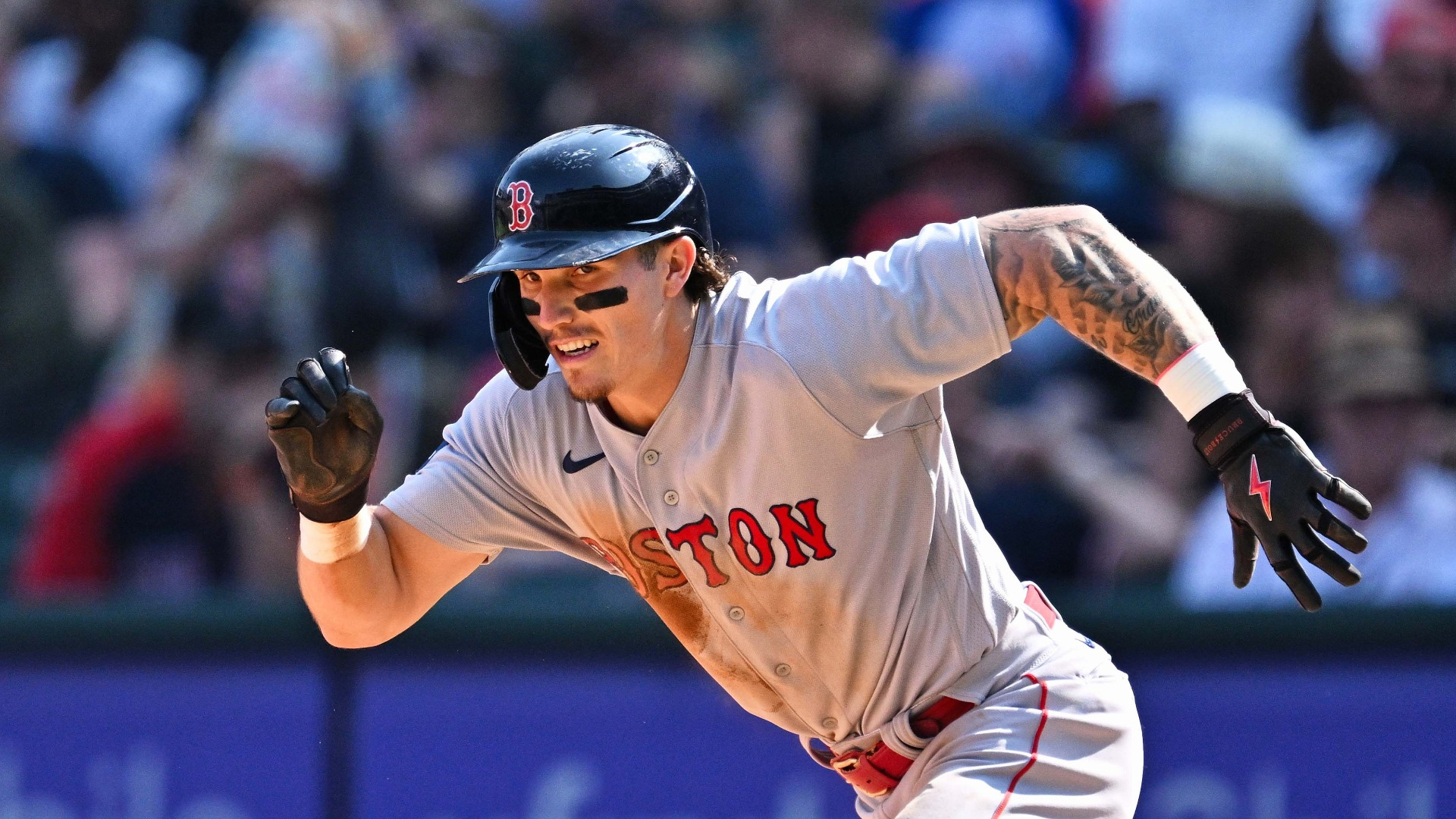 Boston Red Sox outfielder Jarren Duran