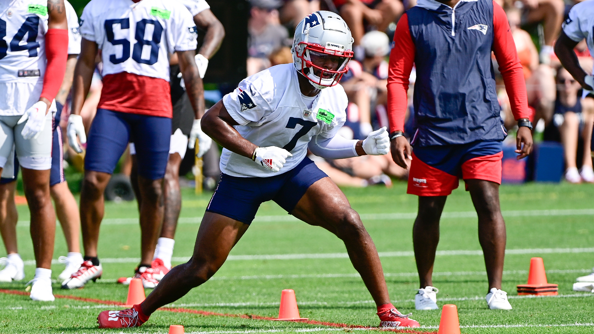 New England Patriots wide receiver JuJu Smith-Schuster
