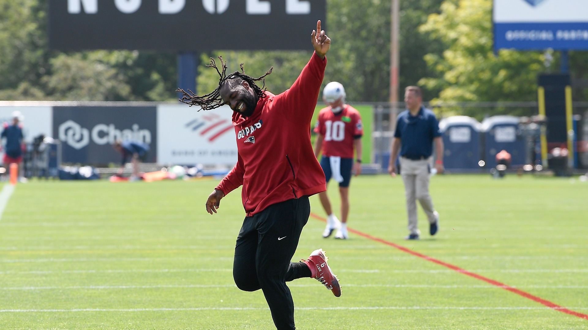 New England Patriots linebacker Matthew Judon