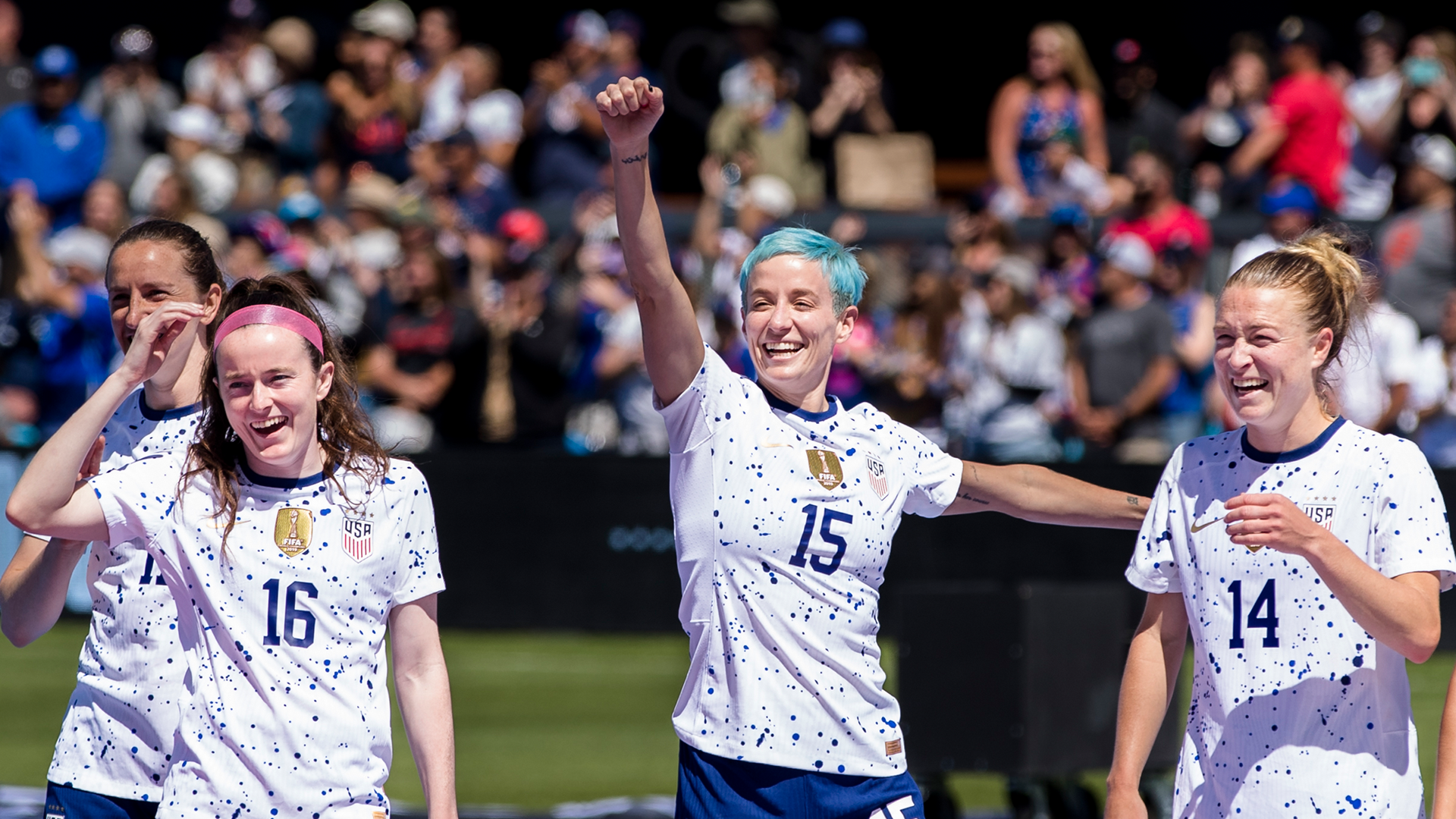 United States of America forward Megan Rapinoe