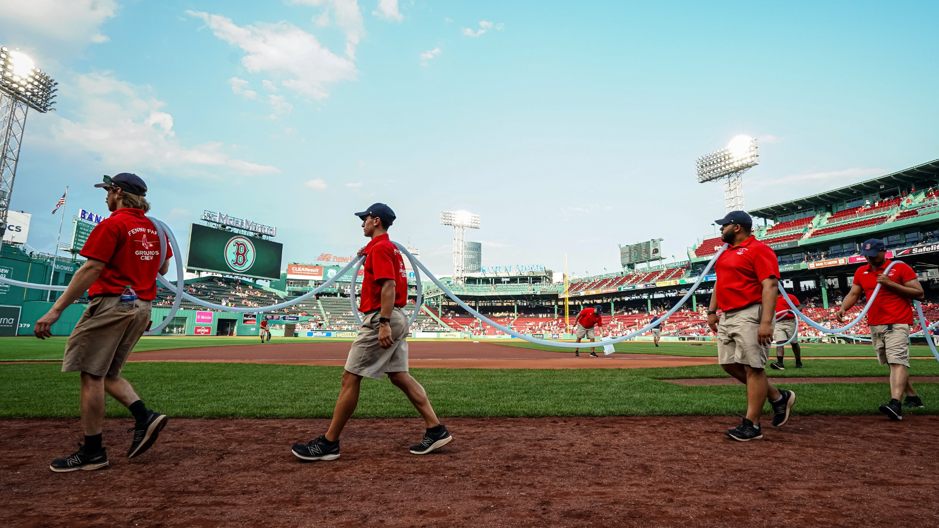 Fenway Park, home of the Boston Red Sox