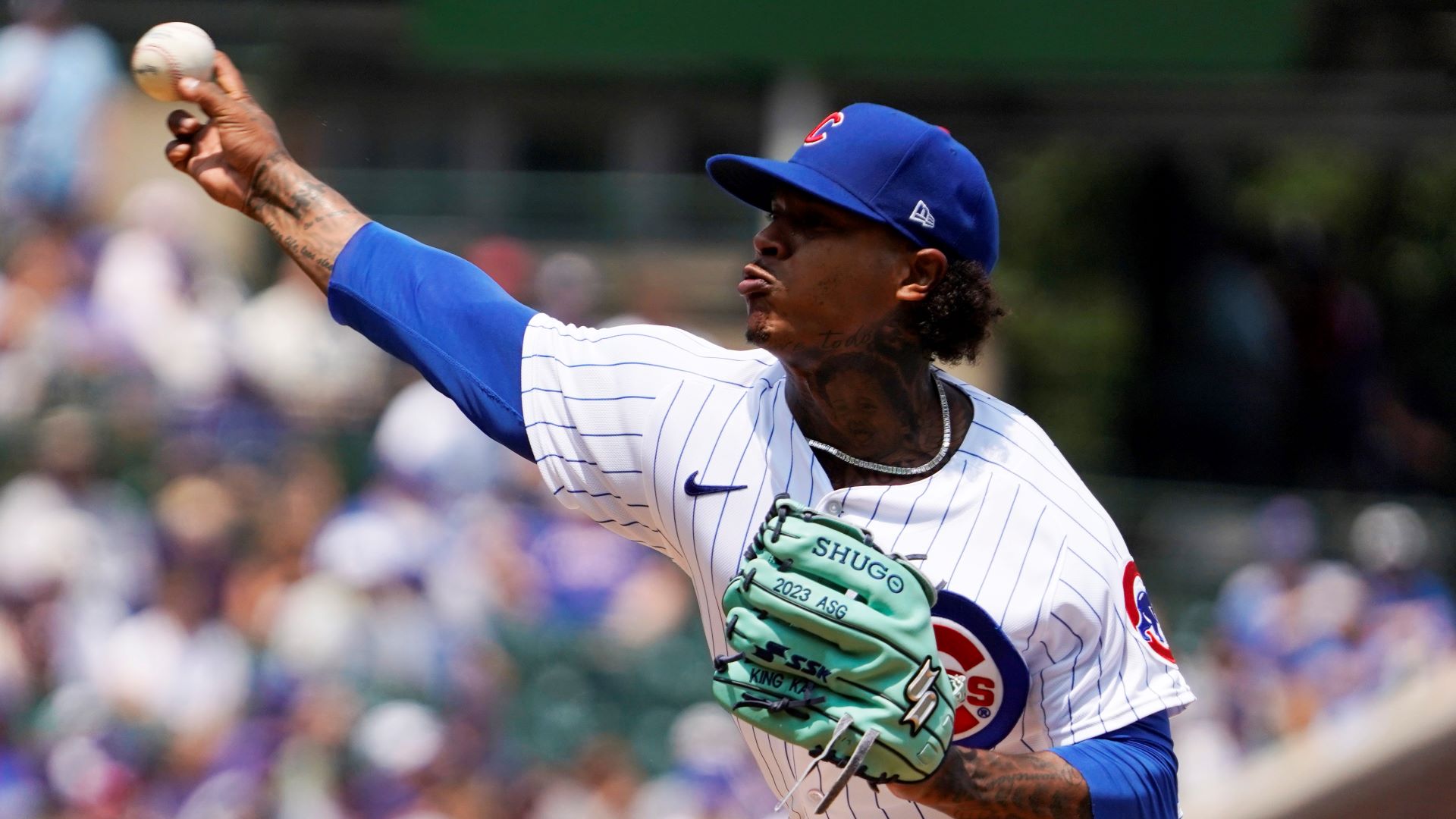 Chicago Cubs pitcher Marcus Stroman