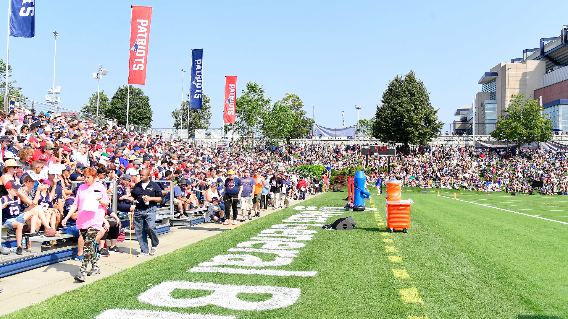 New England Patriots training camp