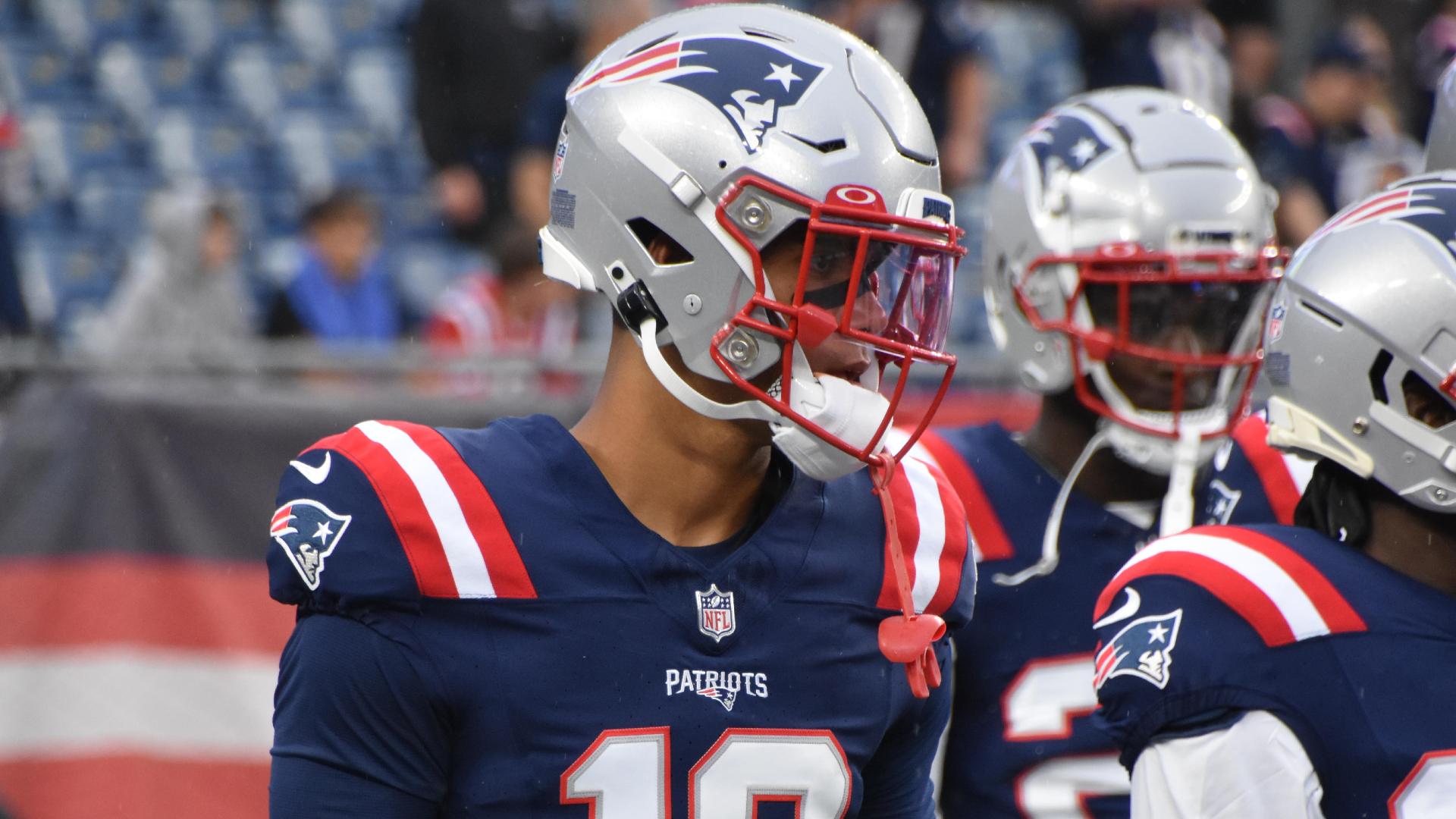 New England Patriots cornerback Christian Gonzalez