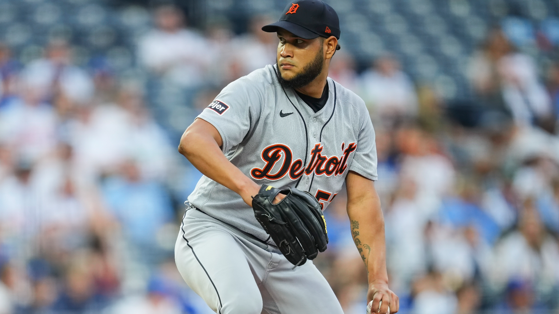 Detroit Tigers pitcher Eduardo Rodriguez