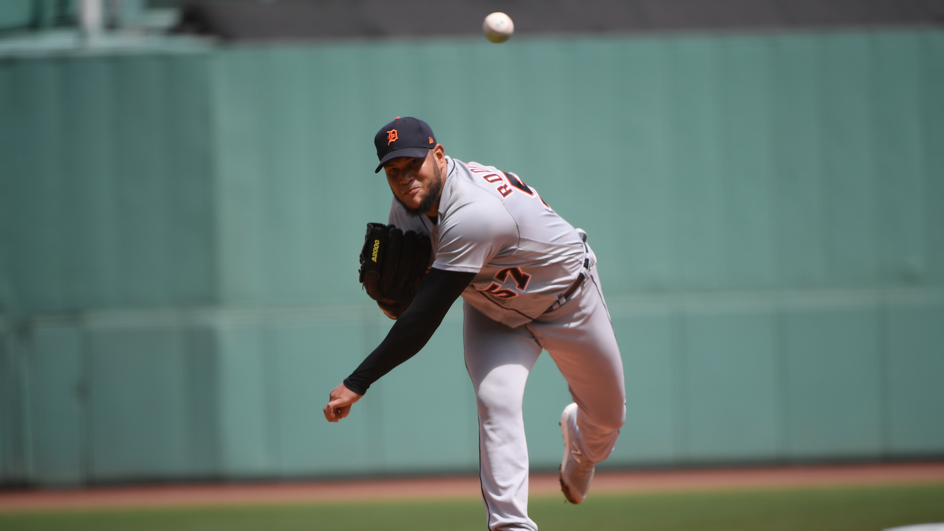 Detroit Tigers pitcher Eduardo Rodriguez