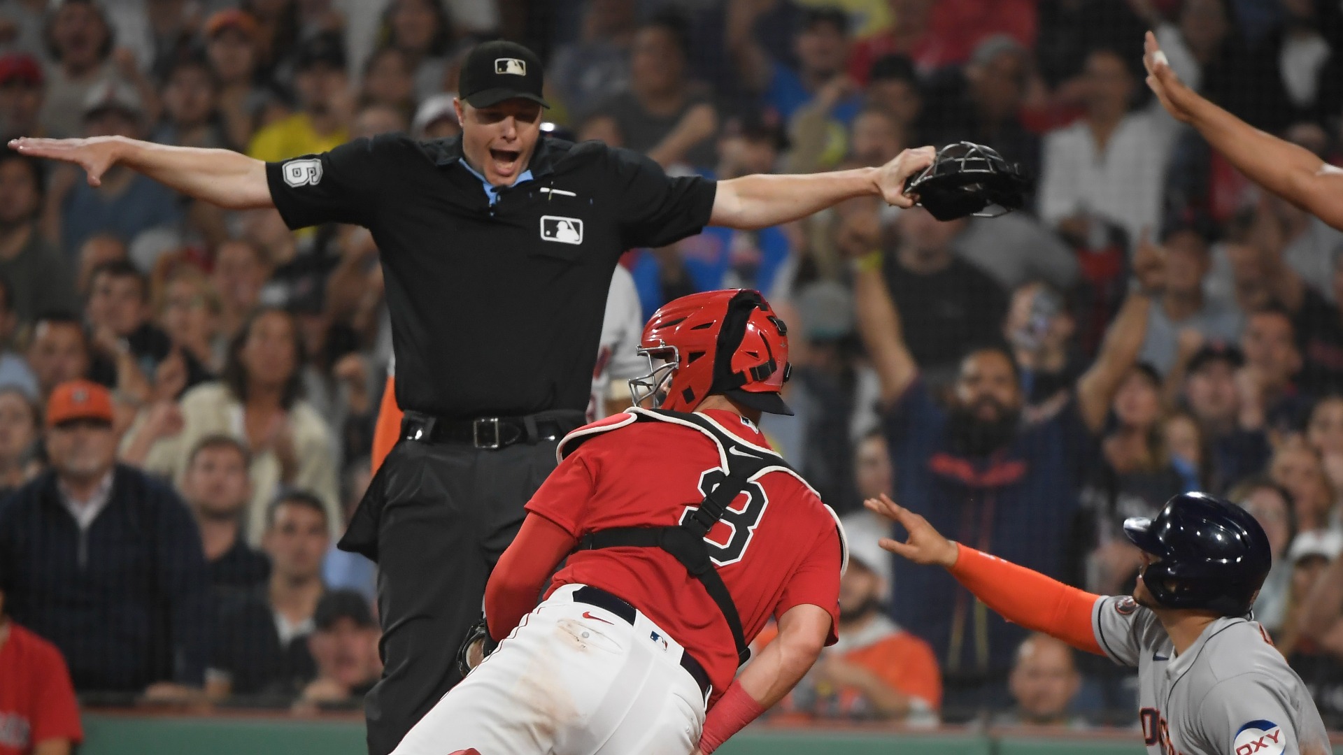 Boston Red Sox catcher Reese McGuire