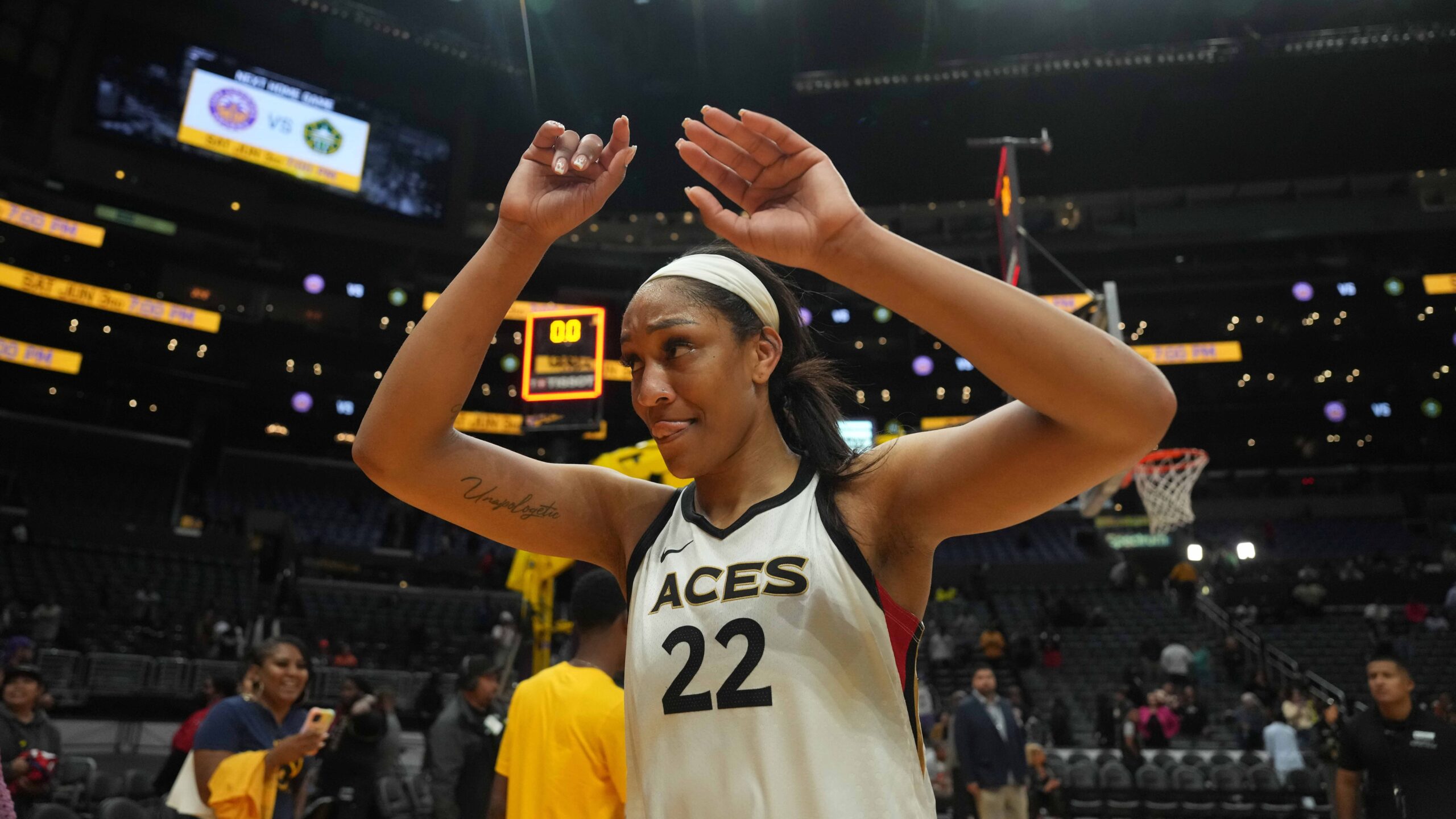 WNBA: Las Vegas Aces at Los Angeles Sparks