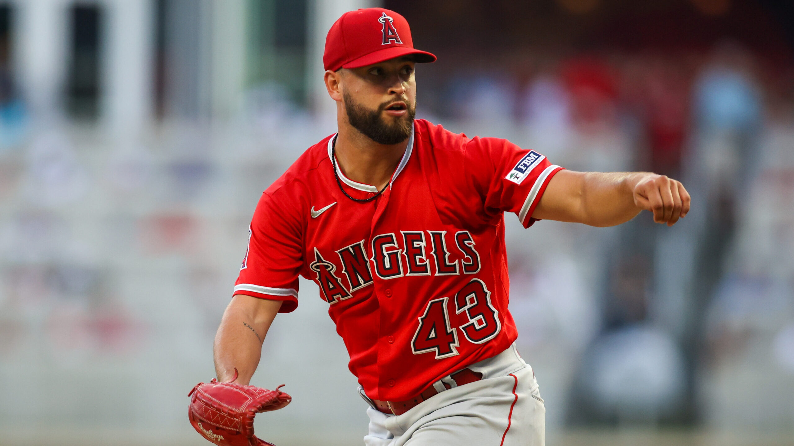 MLB: Los Angeles Angels at Atlanta Braves