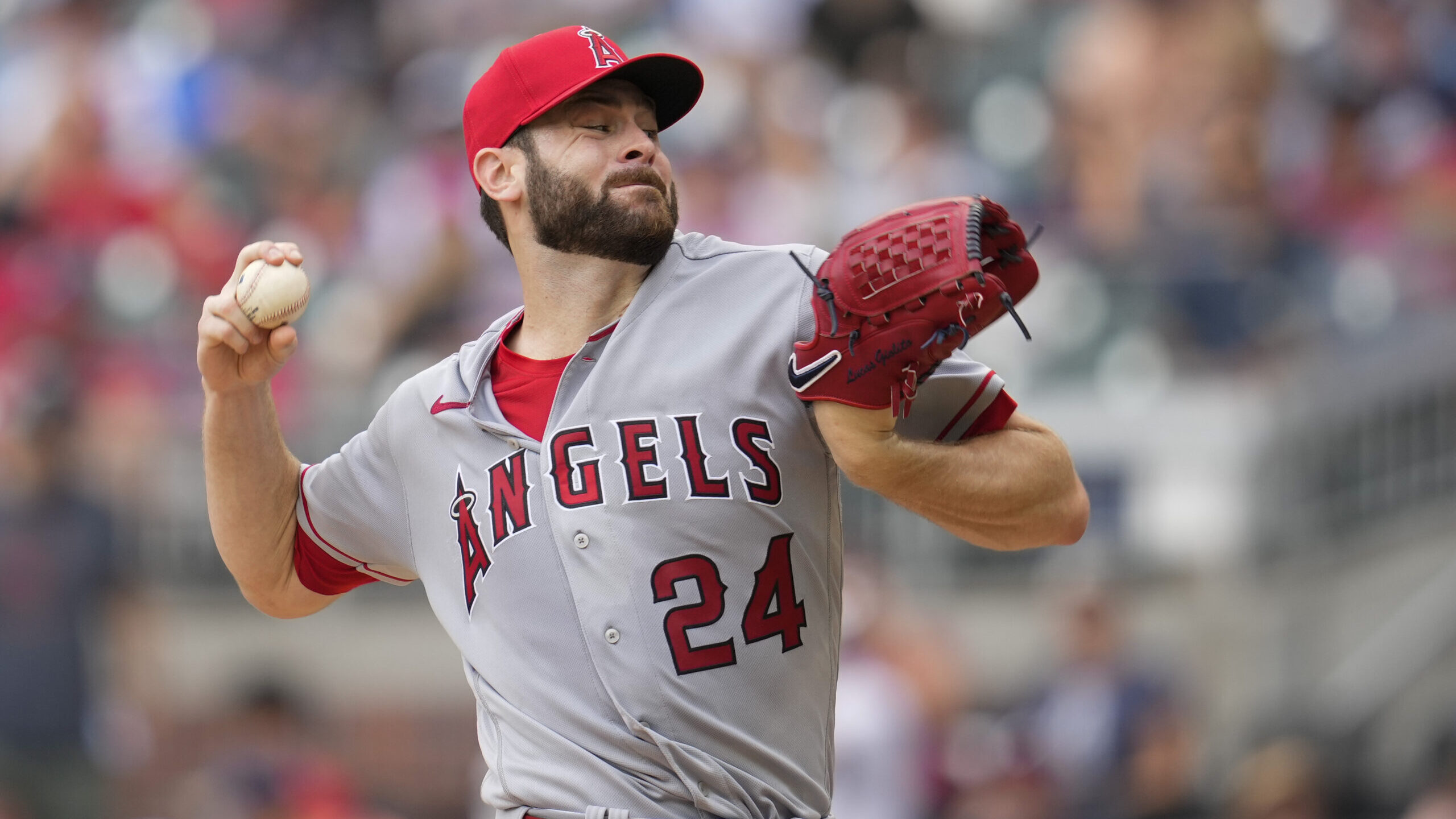 MLB: Los Angeles Angels at Atlanta Braves