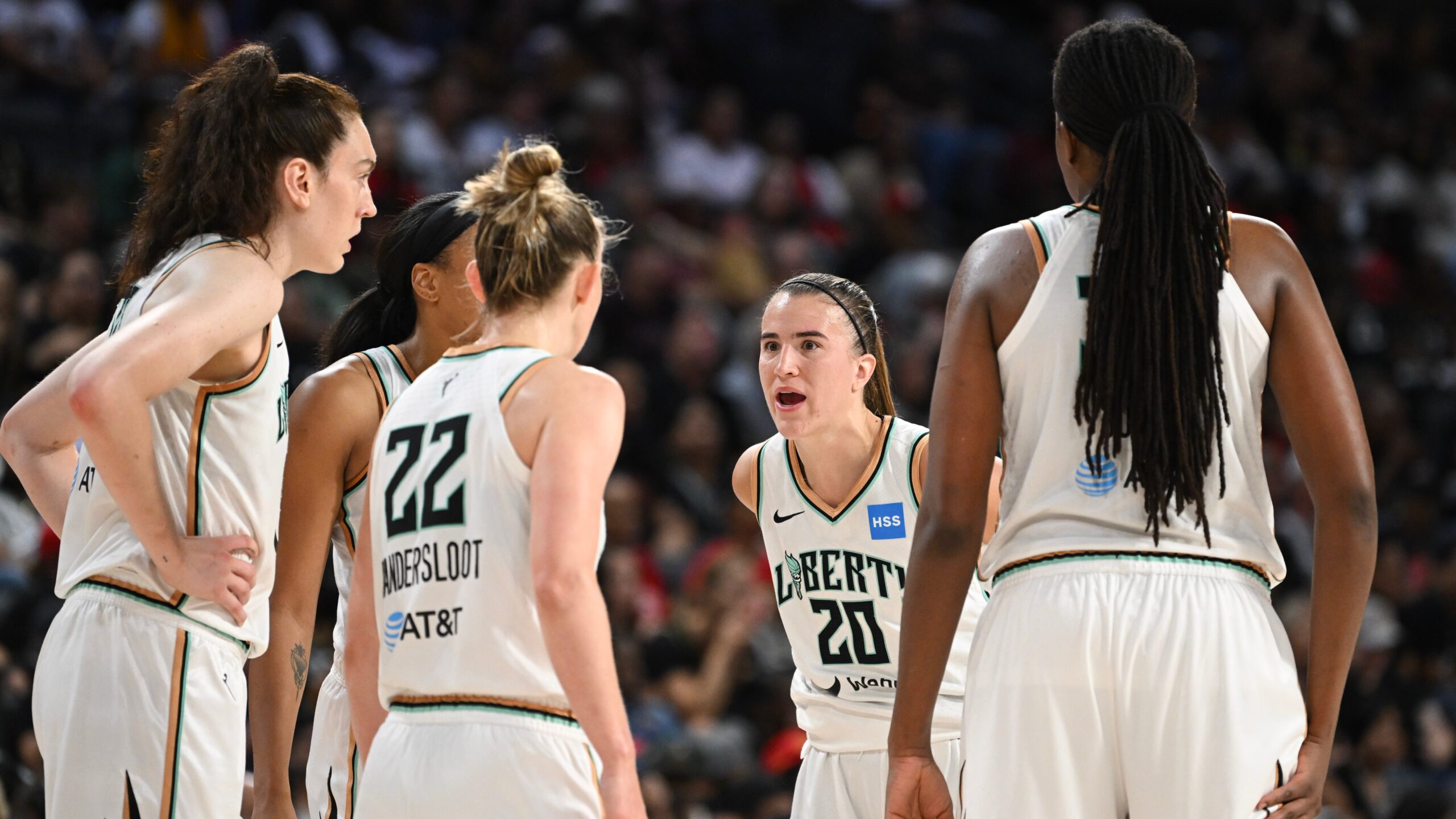 WNBA: Commissioner's Cup-New York Liberty at Las Vegas Aces