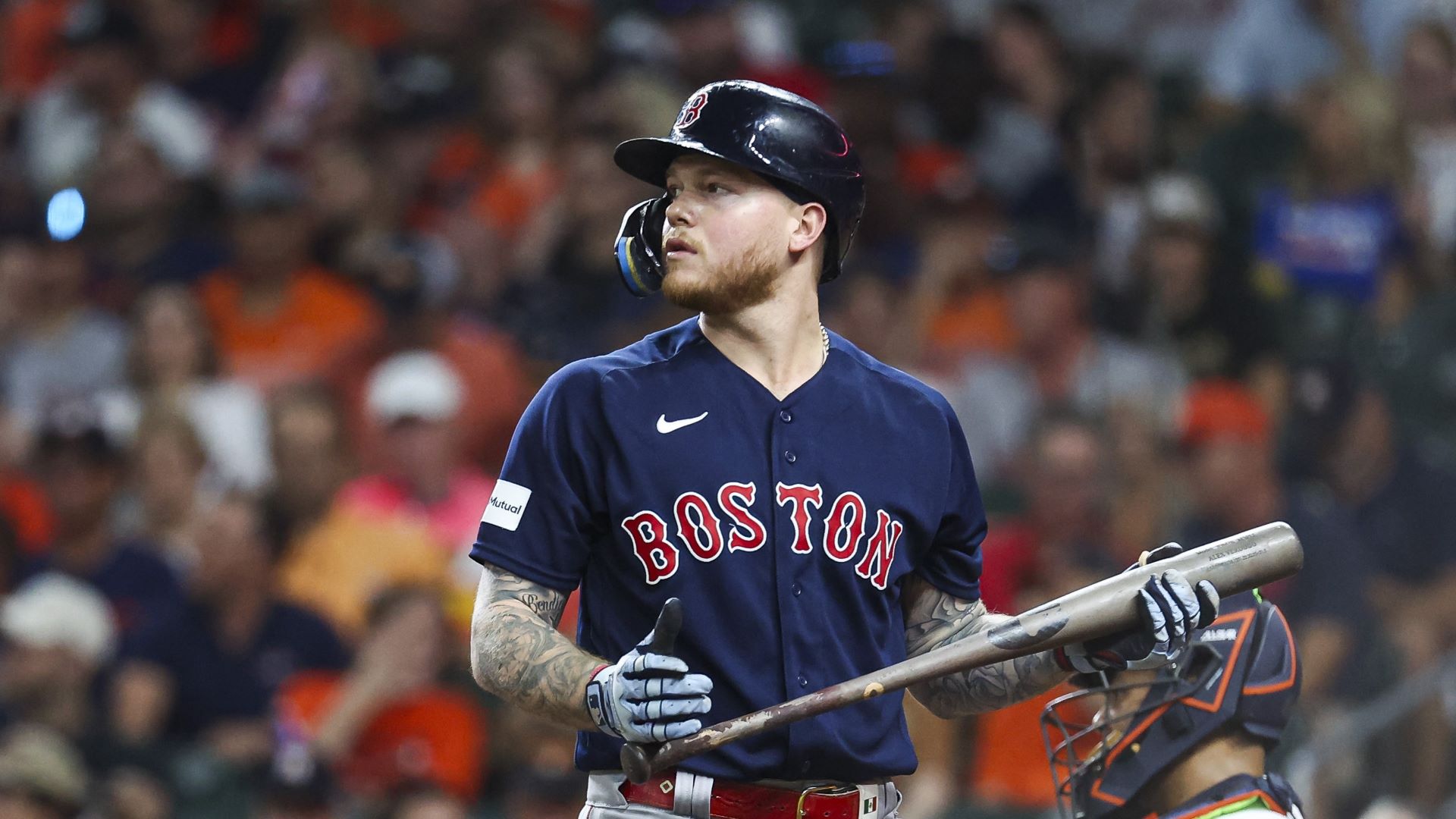 Boston Red Sox outfielder Alex Verdugo