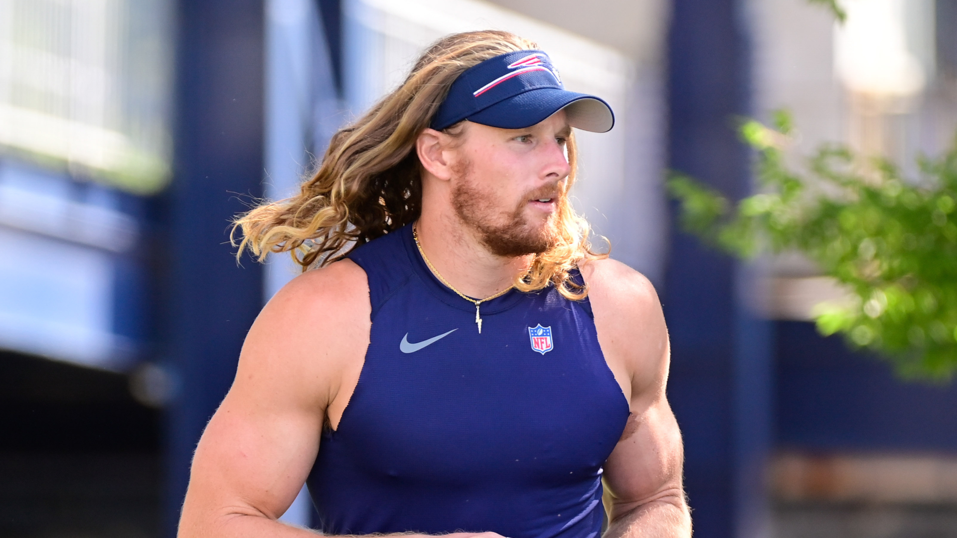 New England Patriots safety Brenden Schooler