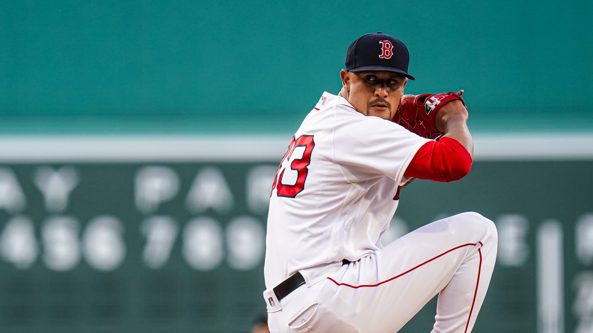Boston Red Sox starting pitcher Brennan Bernardino