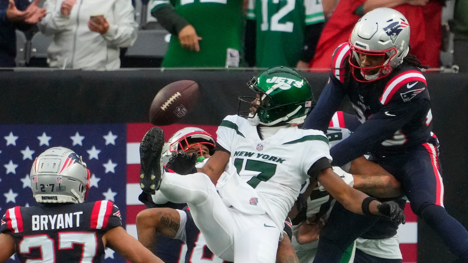 New York Jets wide receiver Garrett Wilson