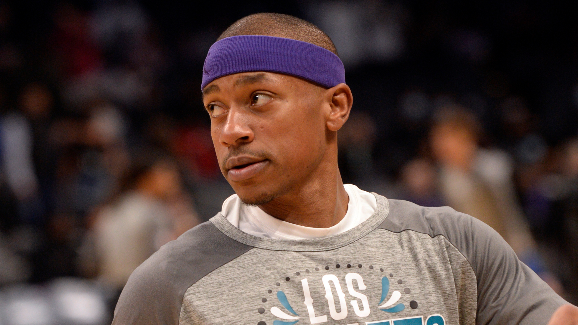 Former NBA point guard Isaiah Thomas