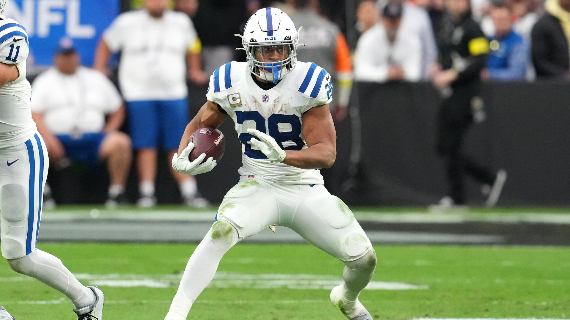 Indianapolis Colts running back Jonathan Taylor