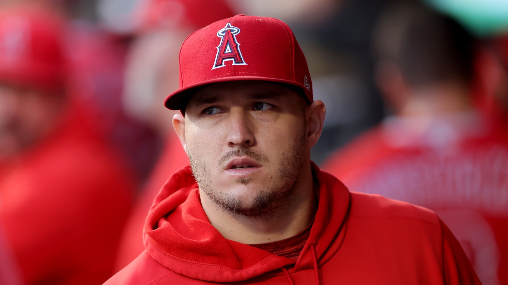 Los Angeles Angels center fielder Mike Trout