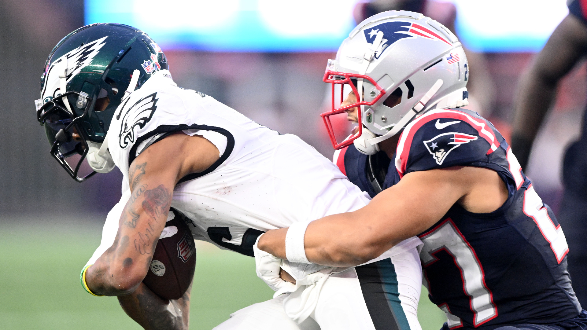 New England Patriots cornerback Myles Bryant