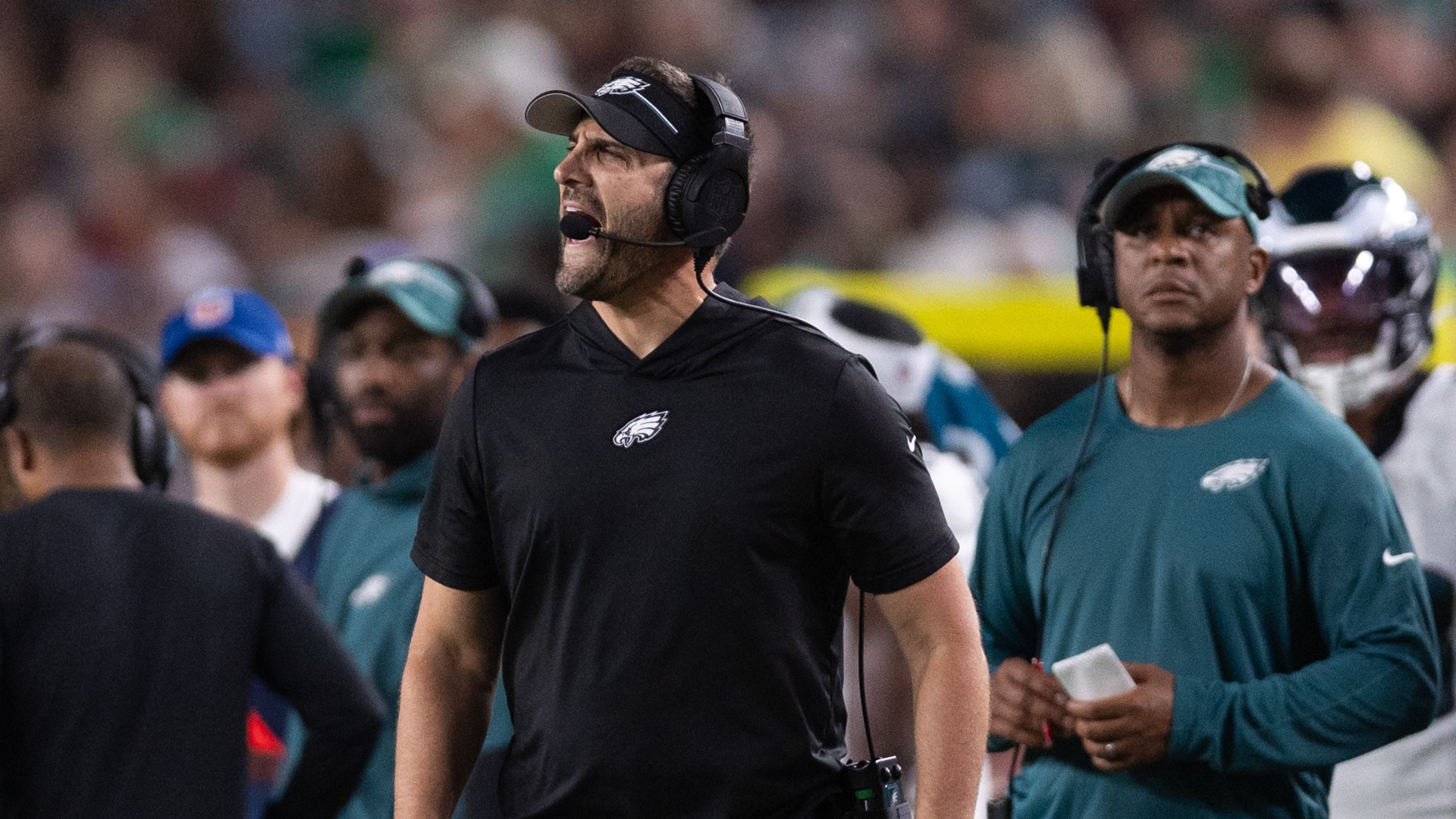 Philadelphia Eagles head coach Nick Sirianni