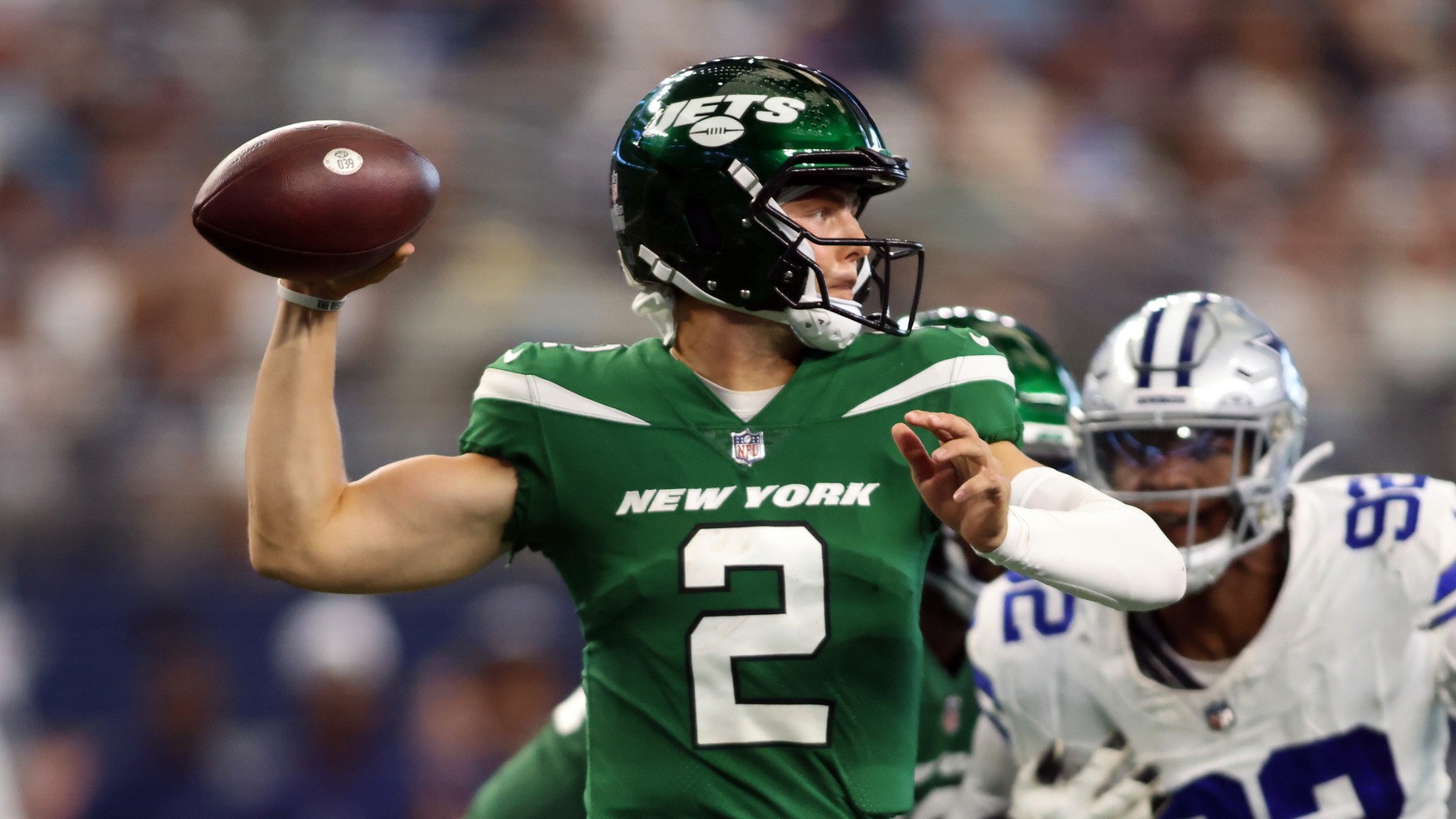 New York Jets quarterback Zach Wilson