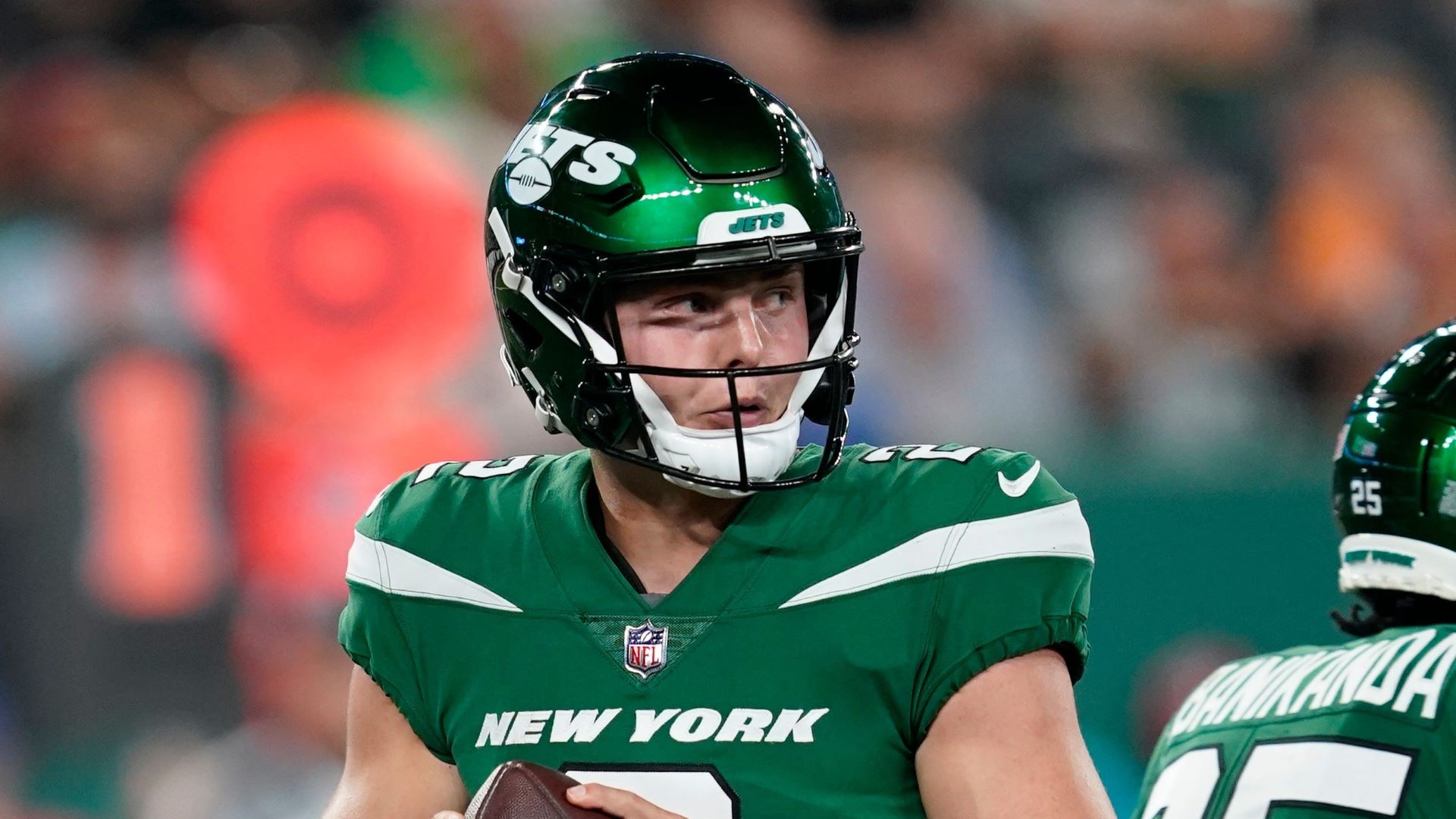 New York Jets starting quarterback Zach Wilson