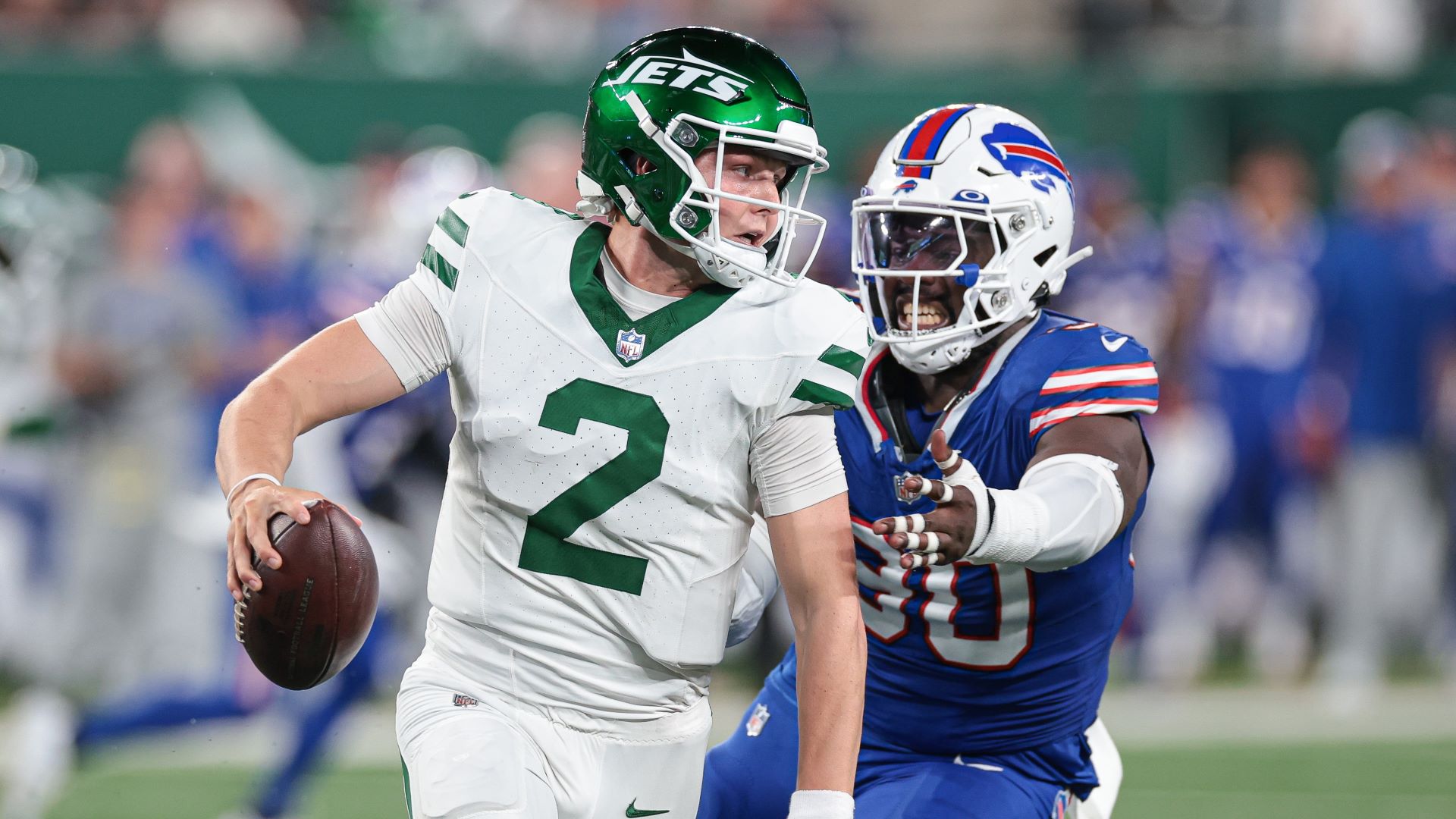 New York Jets quarterback Zach Wilson