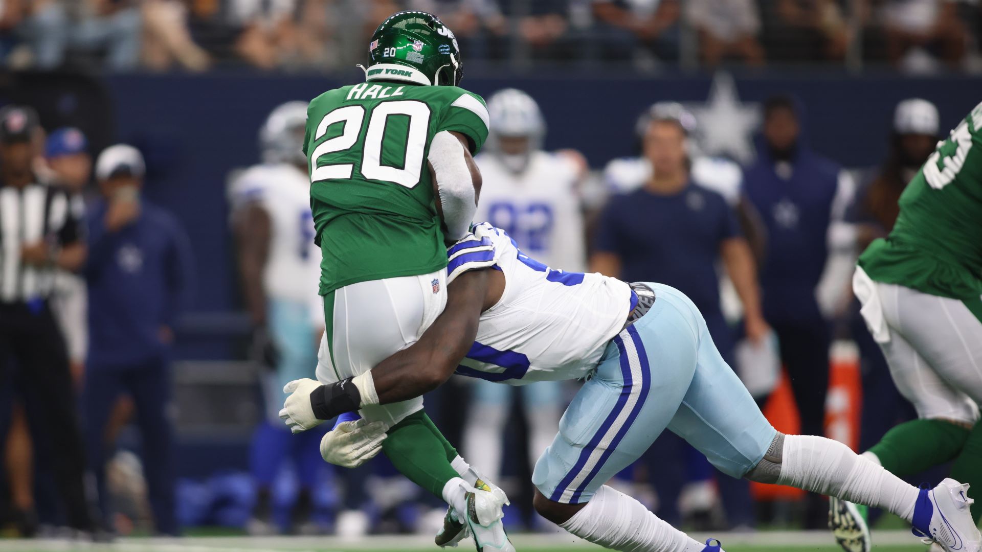 New York Jets running back Breece Hall