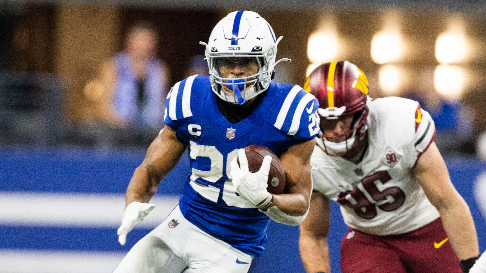 Indianapolis Colts running back Jonathan Taylor