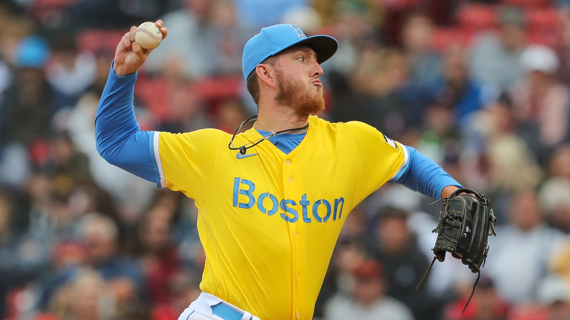 Boston Red Sox pitcher Zack Kelly