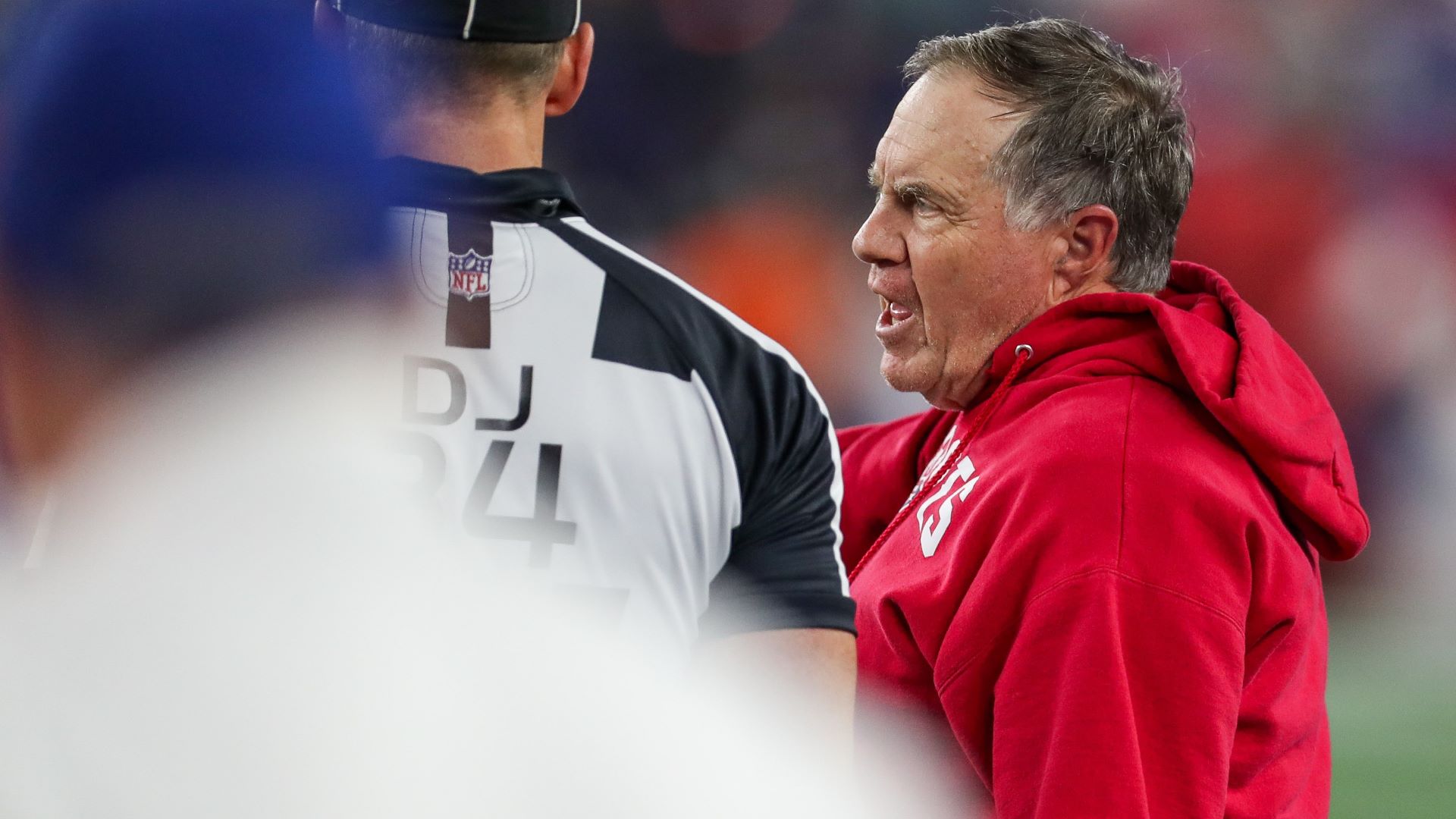 New England Patriots head coach Bill Belichick