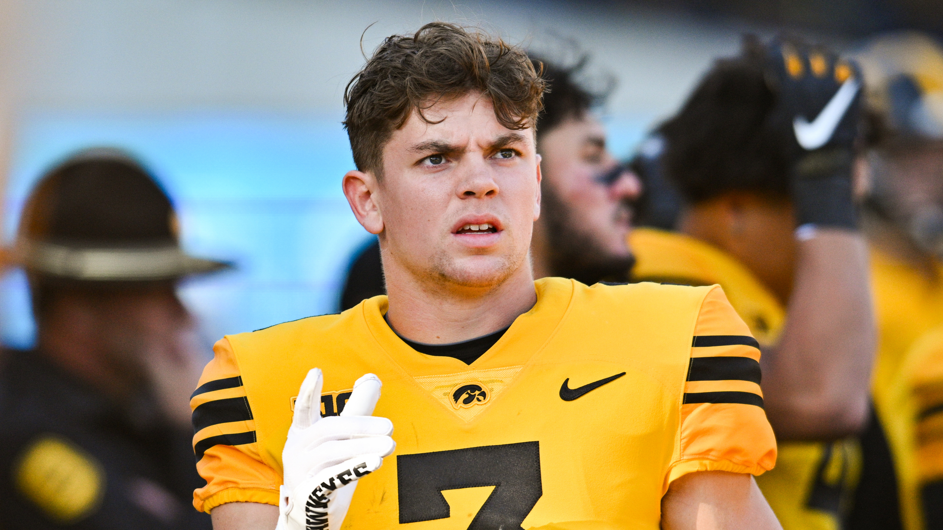Iowa Hawkeyes cornerback Cooper DeJean
