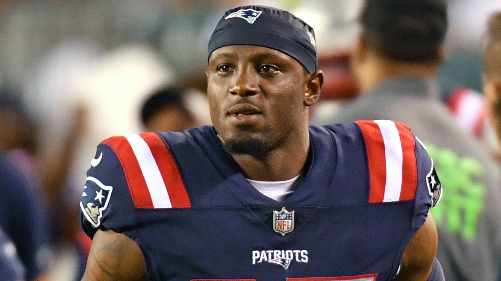 New England Patriots defensive back J.C. Jackson