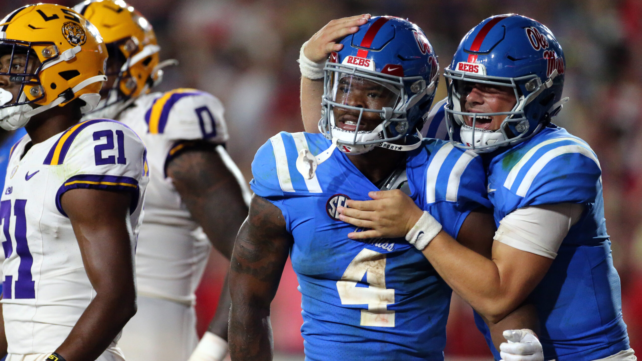 NCAA Football: Louisiana State at Mississippi