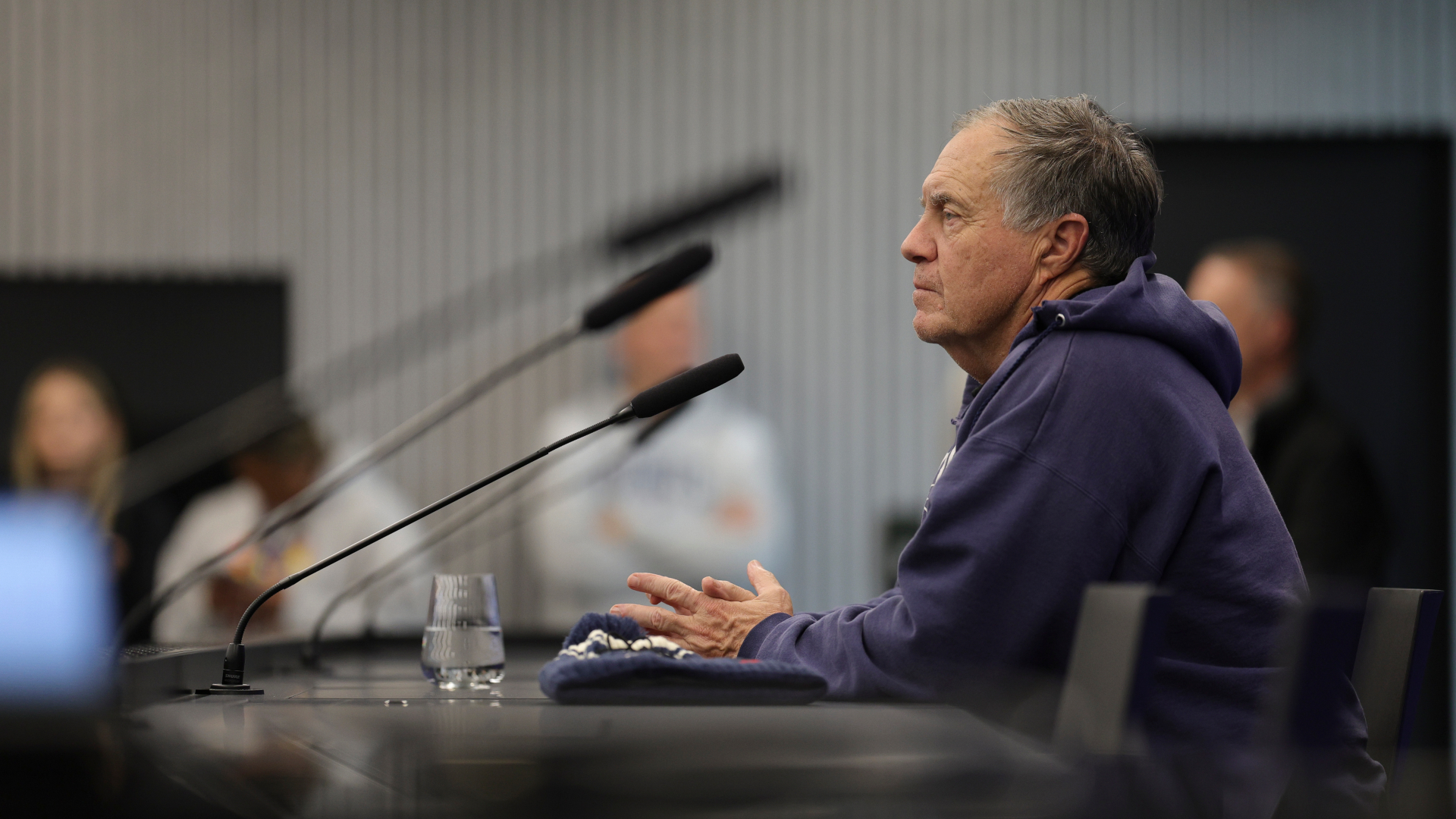New England Patriots head coach Bill Belichick