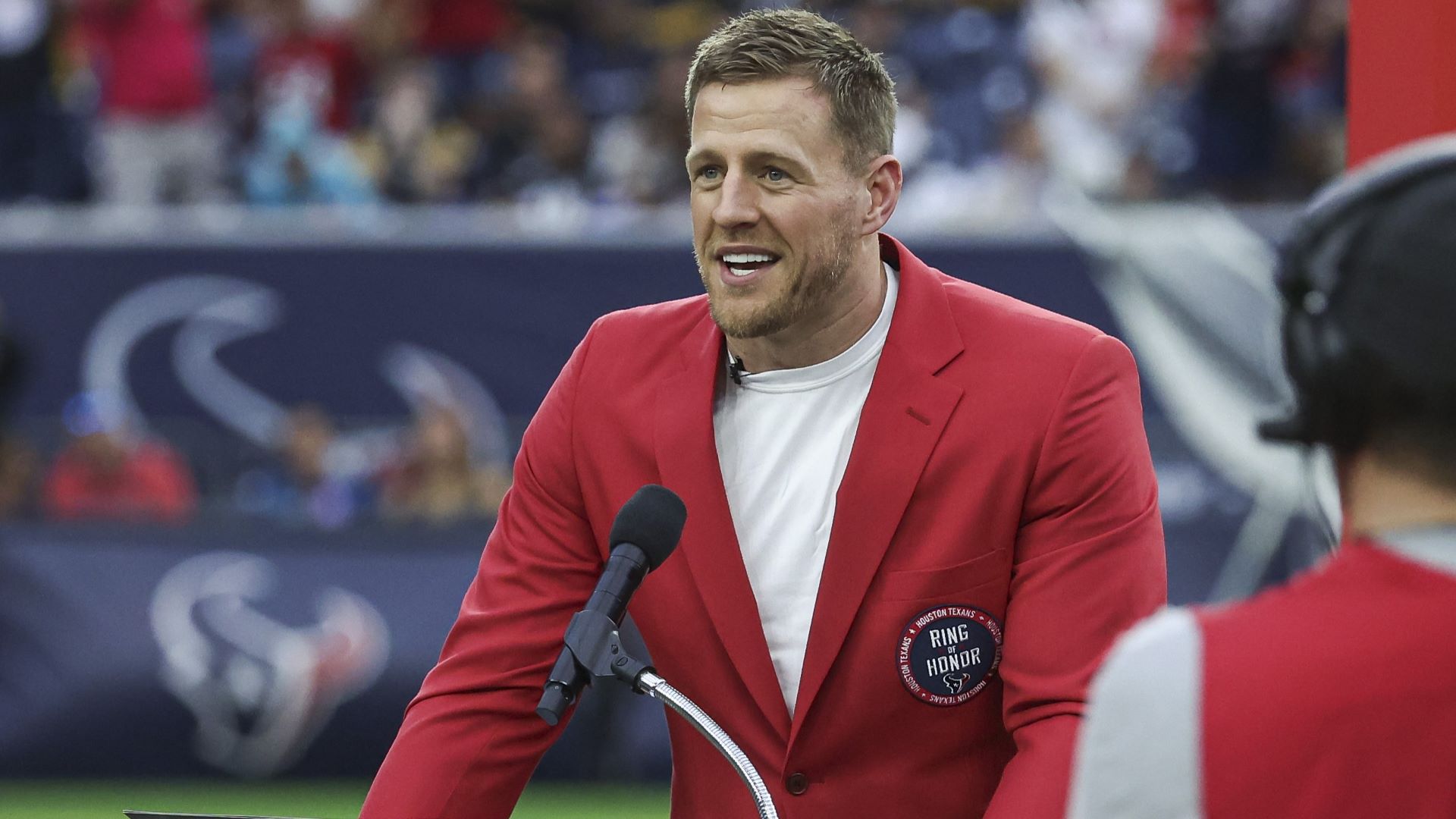 Former NFL defensive end J.J. Watt