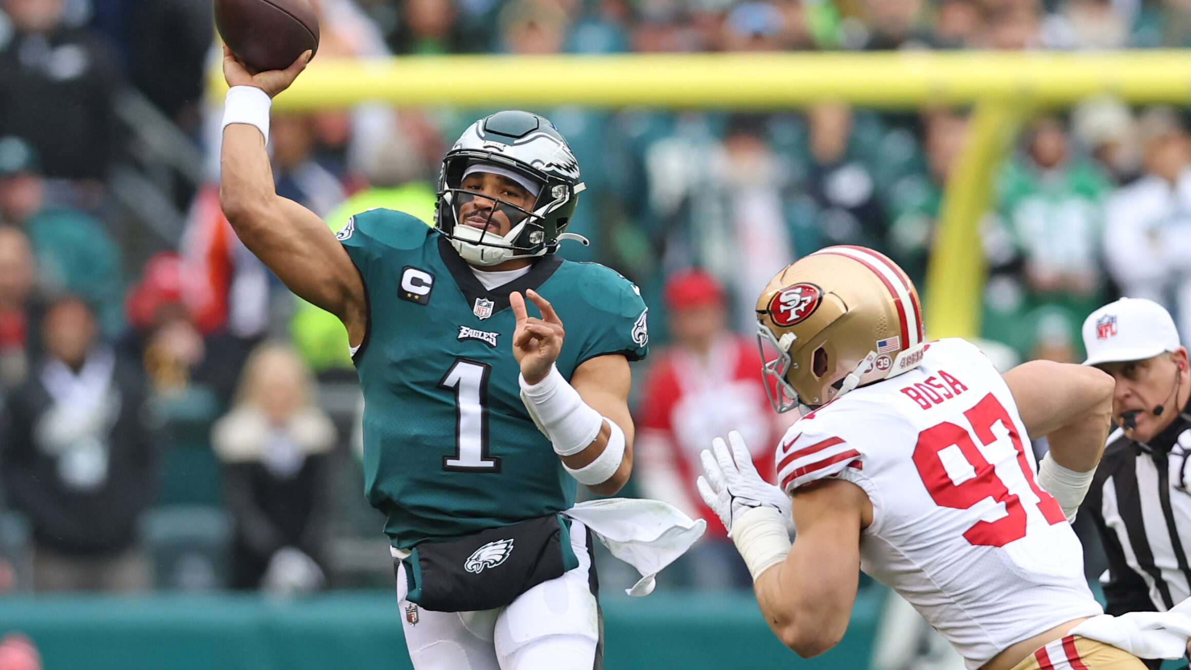 NFL: NFC Championship-San Francisco 49ers at Philadelphia Eagles