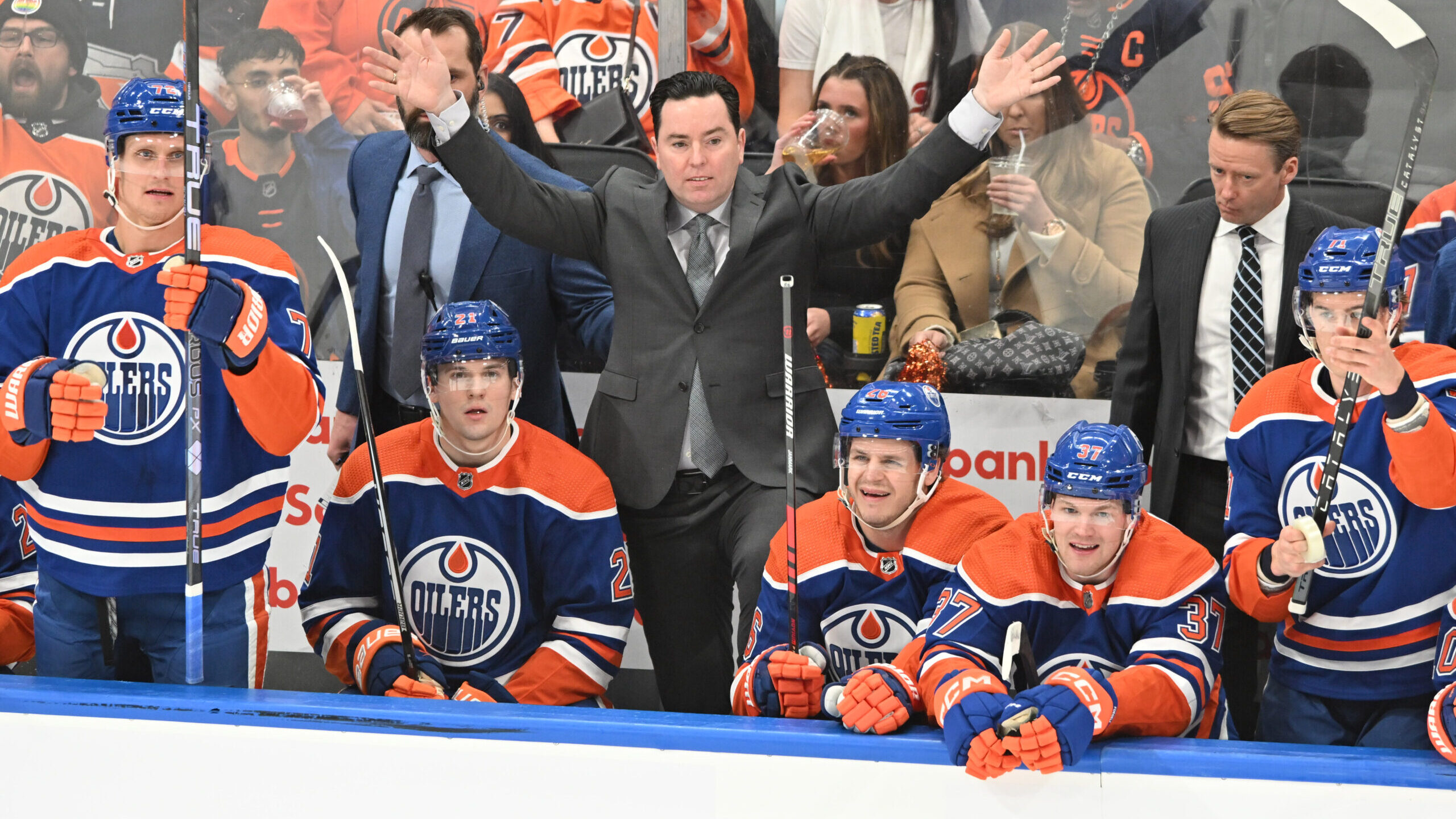 NHL: Stanley Cup Playoffs-Los Angeles Kings at Edmonton Oilers
