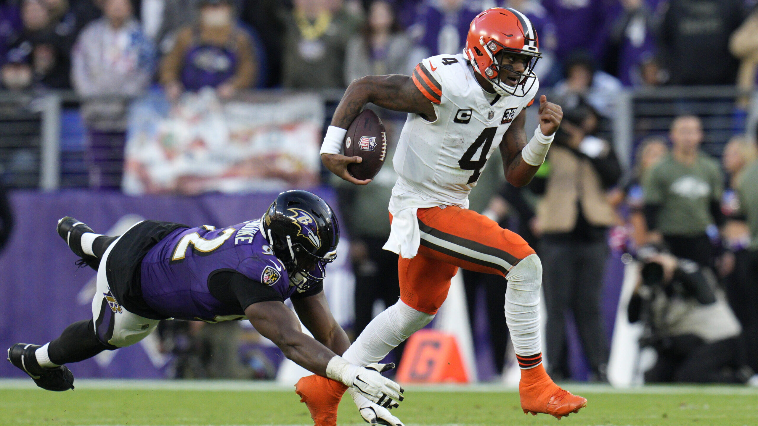 NFL: Cleveland Browns at Baltimore Ravens