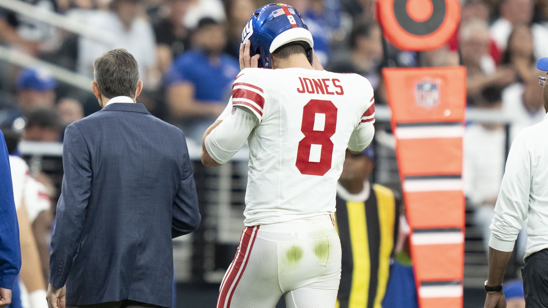 New York Giants quarterback Daniel Jones