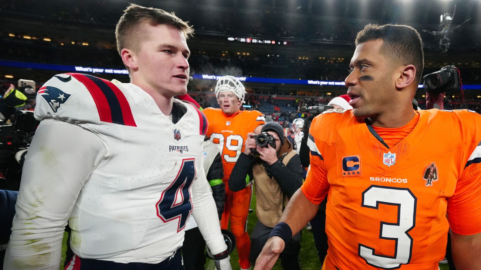 New England Patriots quarterback Bailey Zappe