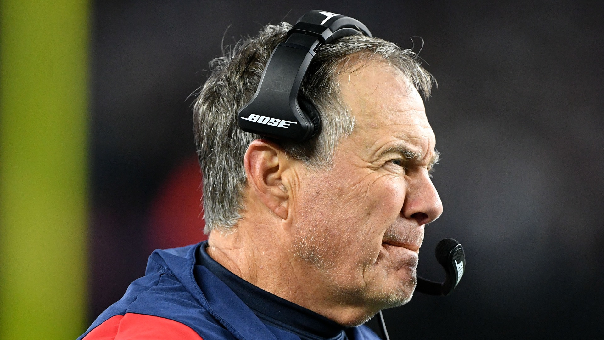 New England Patriots head coach Bill Belichick
