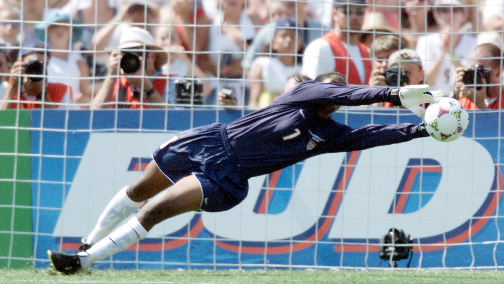 Goalkeeper Briana Scurry
